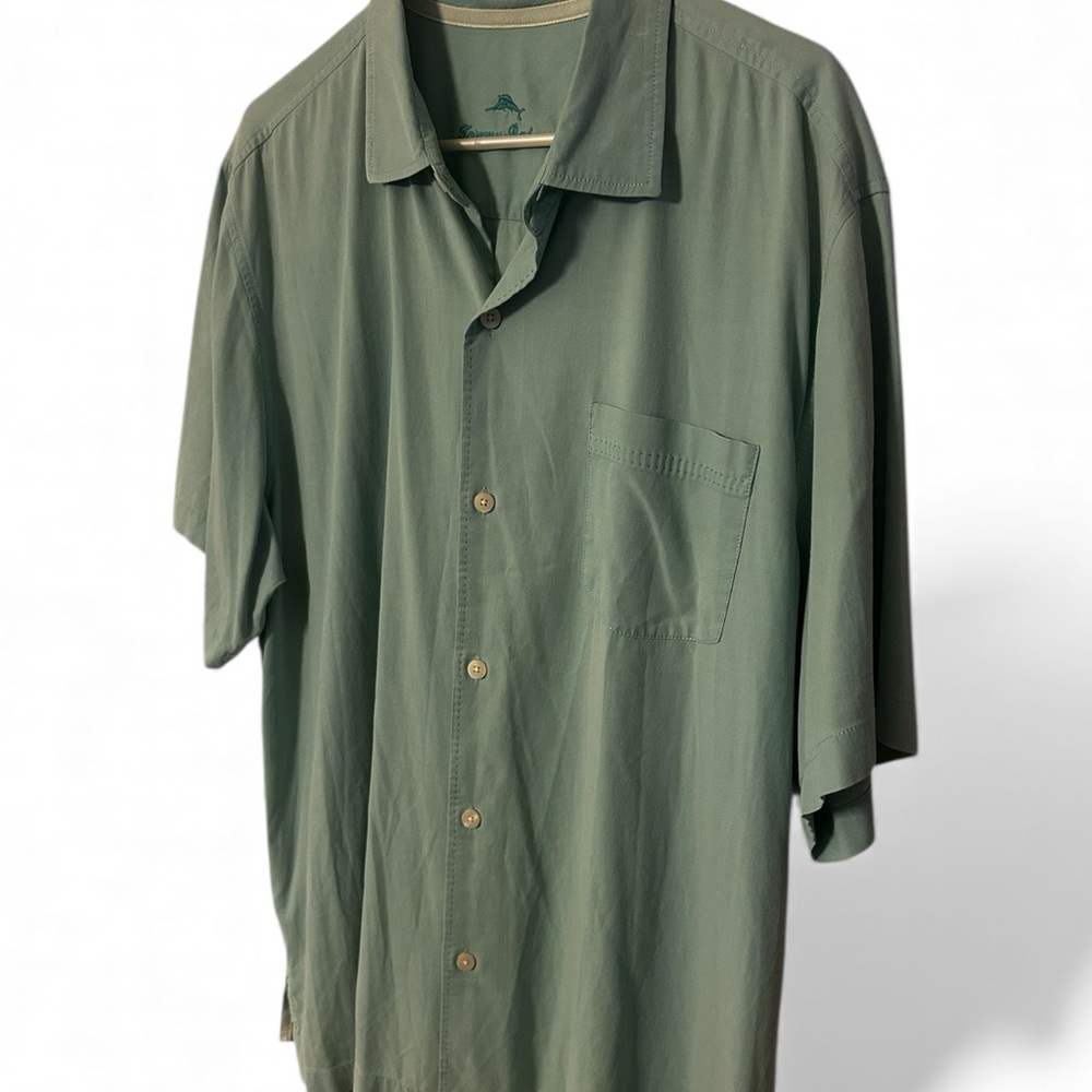 Tommy Bahama Aqua Shirt.